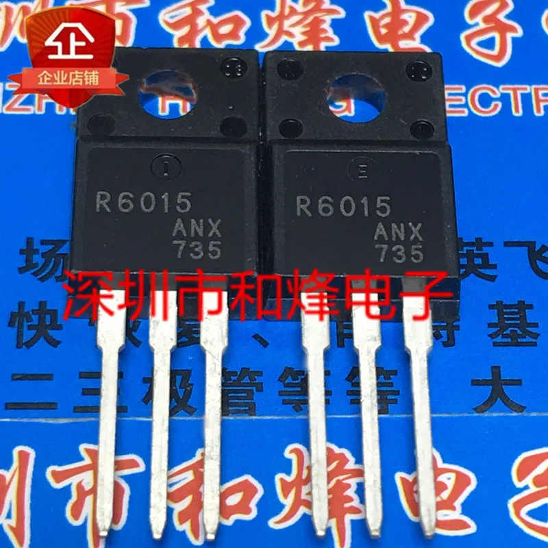 

Original 5PCS/ R6015ANX TO-220F 600V 15A