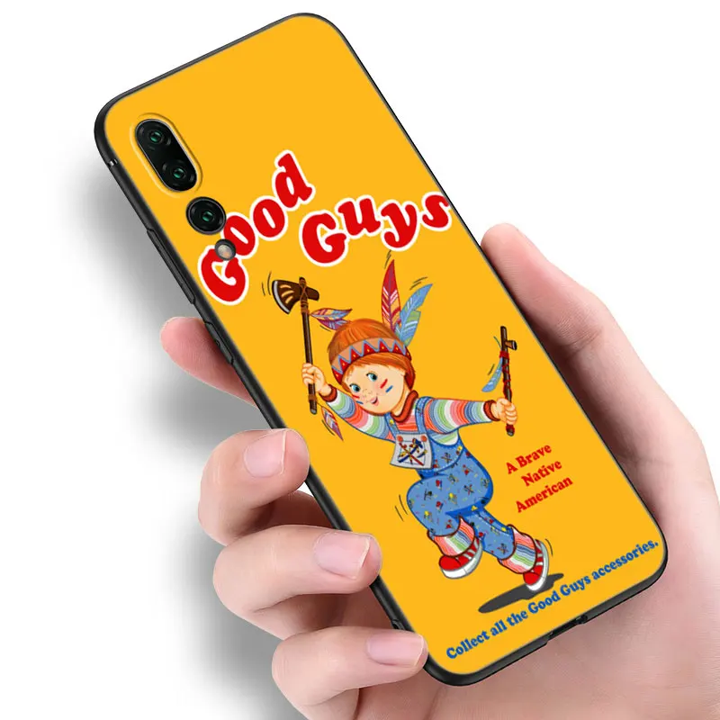 Chucky Doll Horror Movie Phone Case For Huawei P20 P30 P40 Lite P60 Art Pura 70 Ultra P50 Pro P50E P Smart 2018 2019 2020 2021