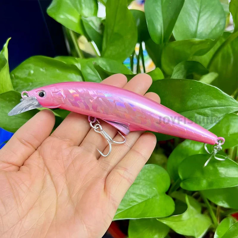 1pcs 120mm 45g Heavy Minnow Sinking Fishing Lure Seawater Trout Bass Lure for Fishing Long Casting Isca Pesca Fishing Bait 9093