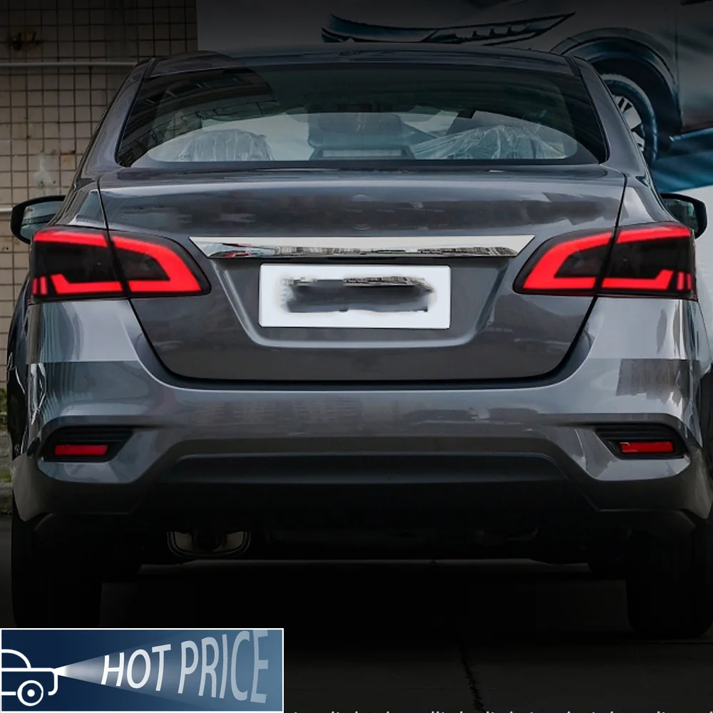 

Для Nissan Classic Sylphy 2012-2024 автомобильные задние фонари в сборе, обновленный новый стиль, эффект запуска, светодиодные задние фонари, инструменты, аксессуары