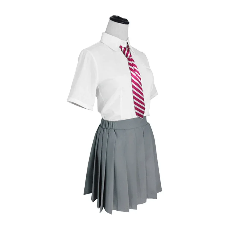 Tachibana Hinata Cosplay Costume Wig Shoes Women JK School Uniform Skirt Halloween Party Dress Set Anime Clothes Outfit Suit