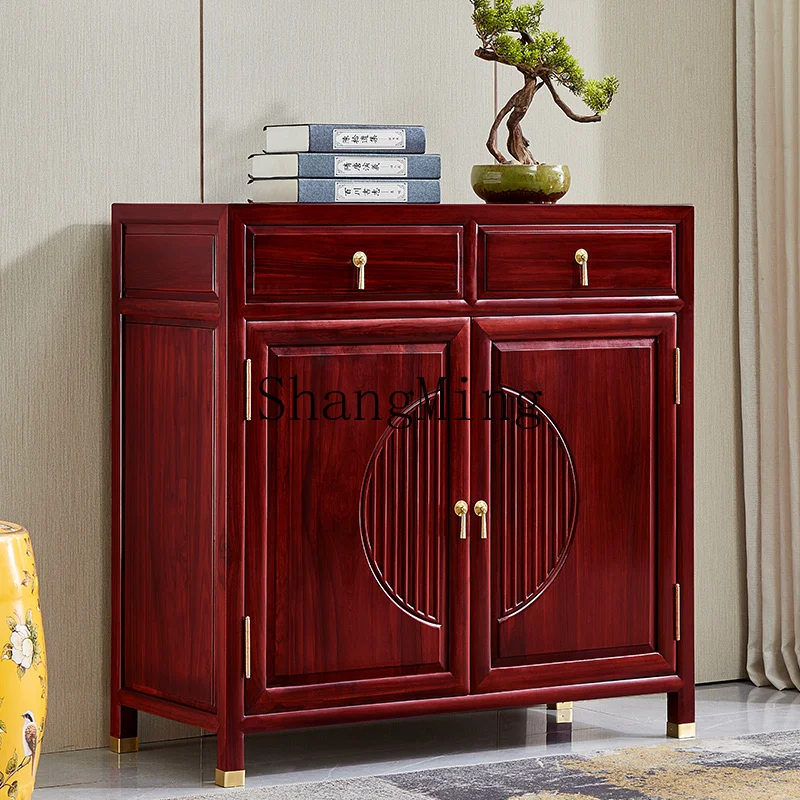 

CL mahogany dining side cabinet New Chinese storage Rosewood tea cabinet Restaurant simple storage side Entrance
