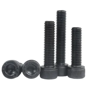 Die schwarzen Hexagon-Zähne Die Hauptkappe der Sockel, Allen, Edelstahlschraube, DIN912, M1.6, M2, M2.5, M3, M5, M6, M8, 304 A2, Kategorie 12.9, 5-50 Pces 12 Hauptverkäufe Edelstahlschraube M5 Bowing Head - №11
