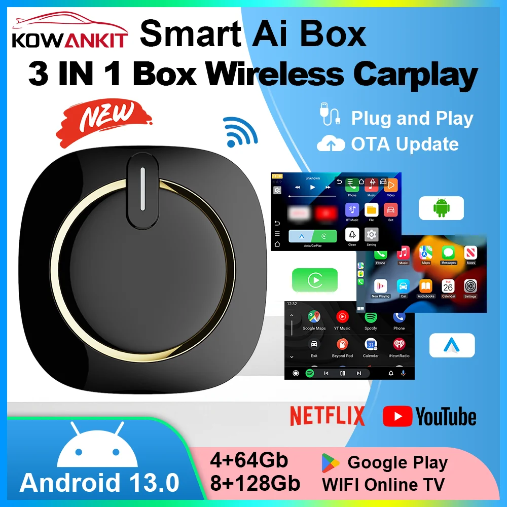 3 In 1 Wireless Car…