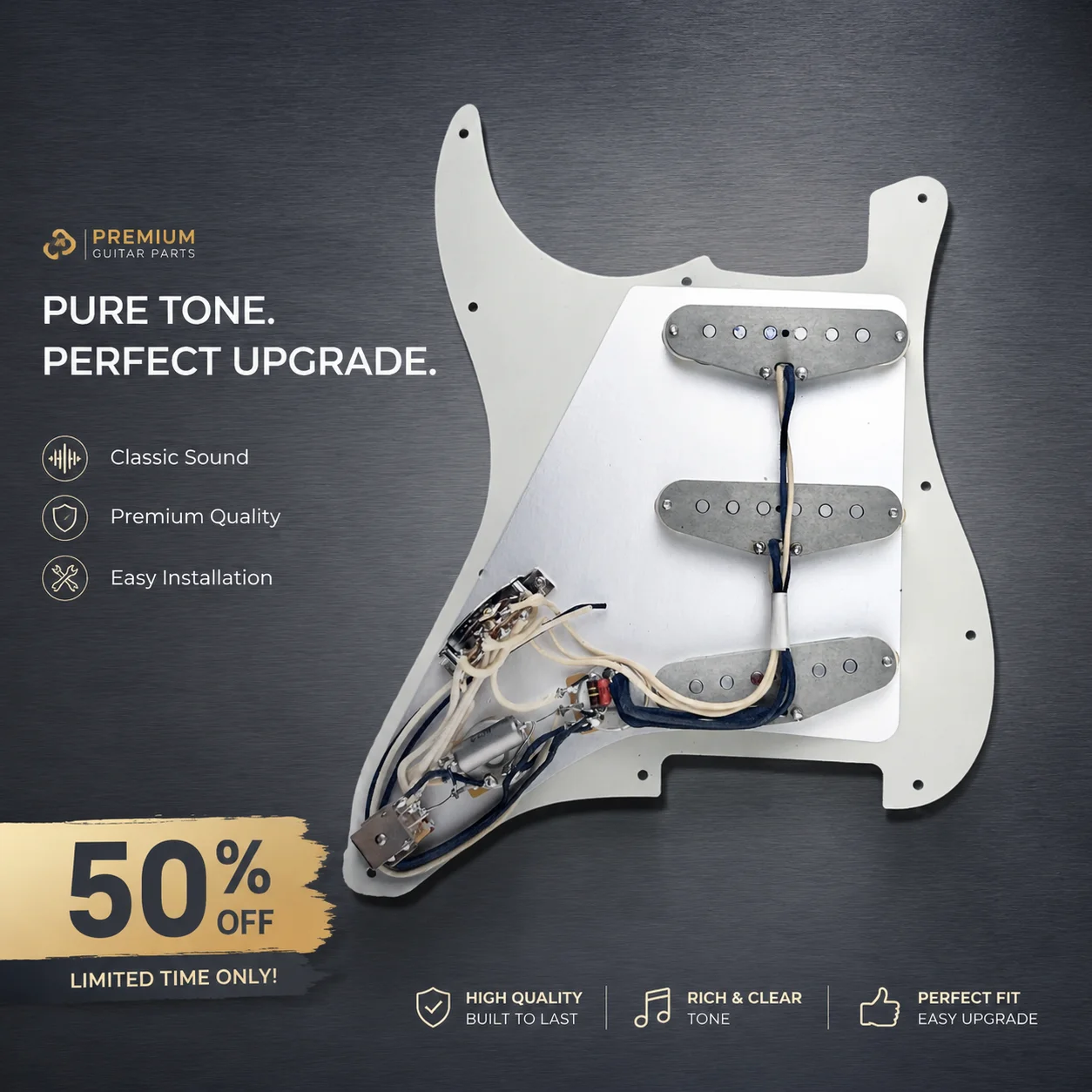 Diy Electric Guitar Electronics - Pre Wired Guitar Pickup Vintage 57