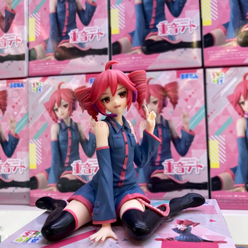 

Sega Original Utau Kasane Teto Premium Chokonose Anime Action Figures Model Toy Action Figurine Mdoel Pvc Toys Collector Gifts