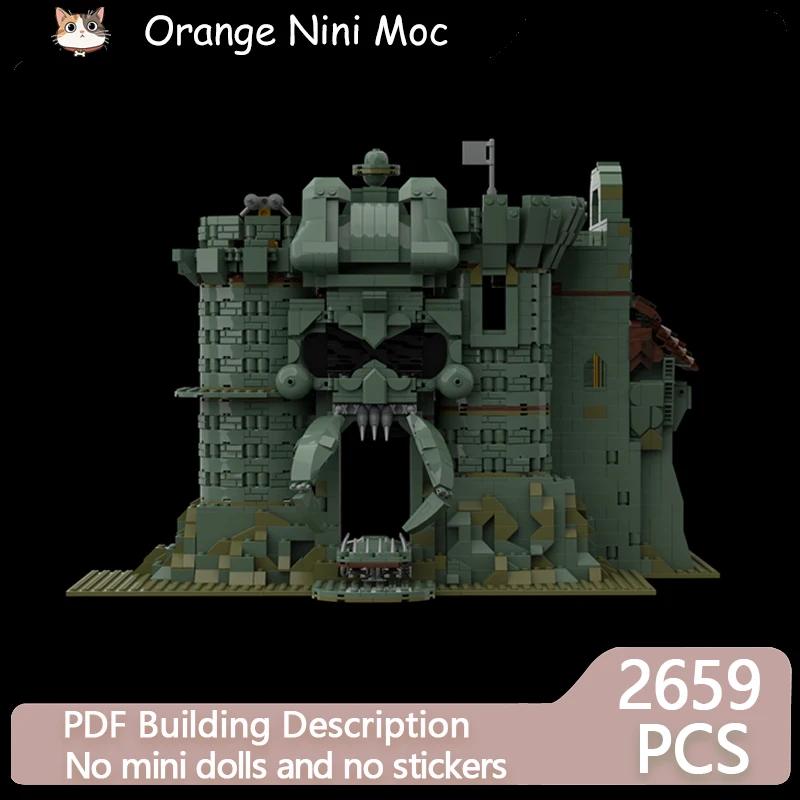 

Военная средневековая модель замка MOC, конструктор из строительных блоков, тюремная крепость, модульная технология, подарки, праздничный набор для сборки, детские игрушки