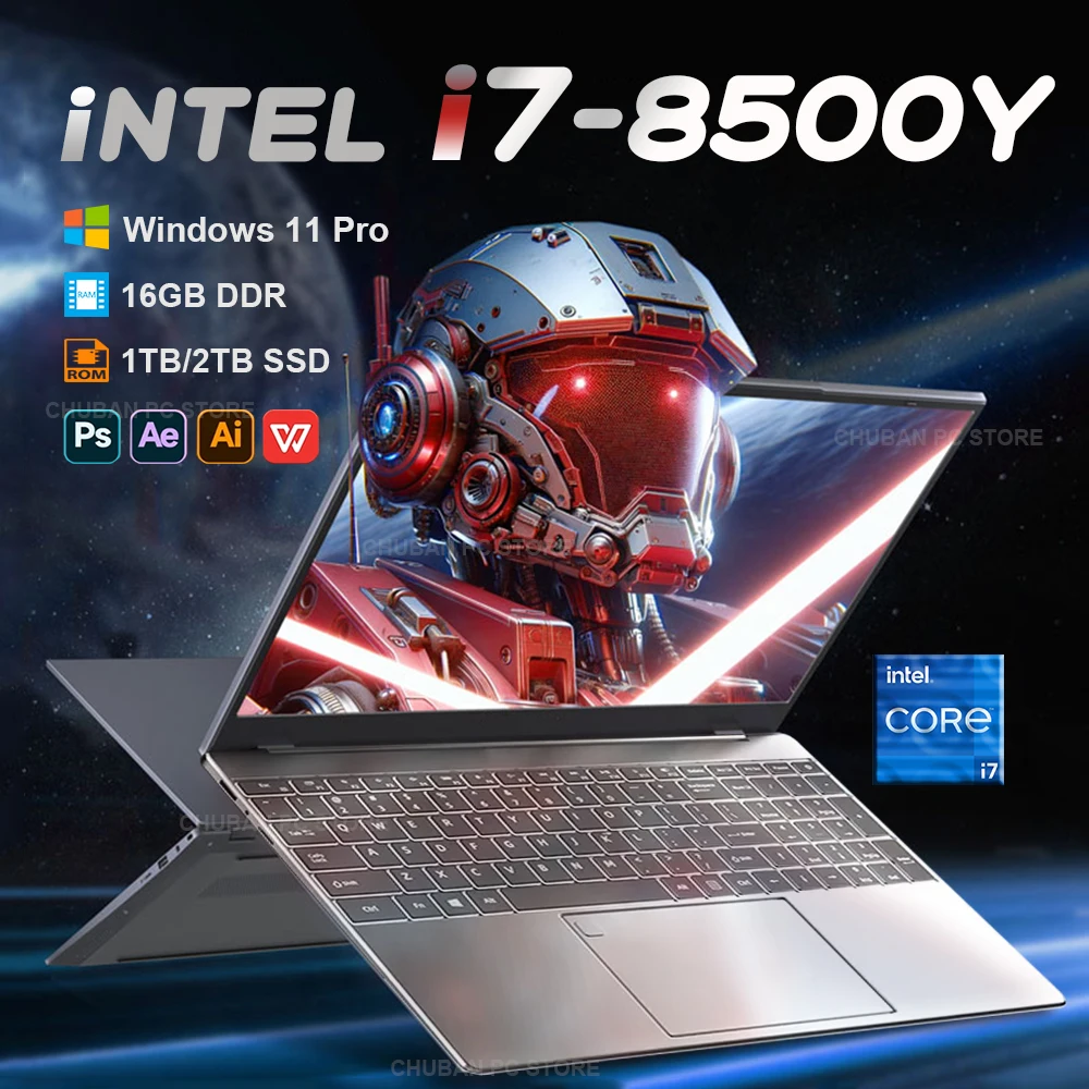 2025 Gaming Laptop Computer Windows 11 Pro 15.6