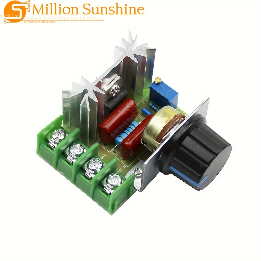 2000W PWM AC 50-110V 25A ( Max) SCR Motor Speed Control Module Dimmer Speed Regulator Adjustable Voltage Regulator