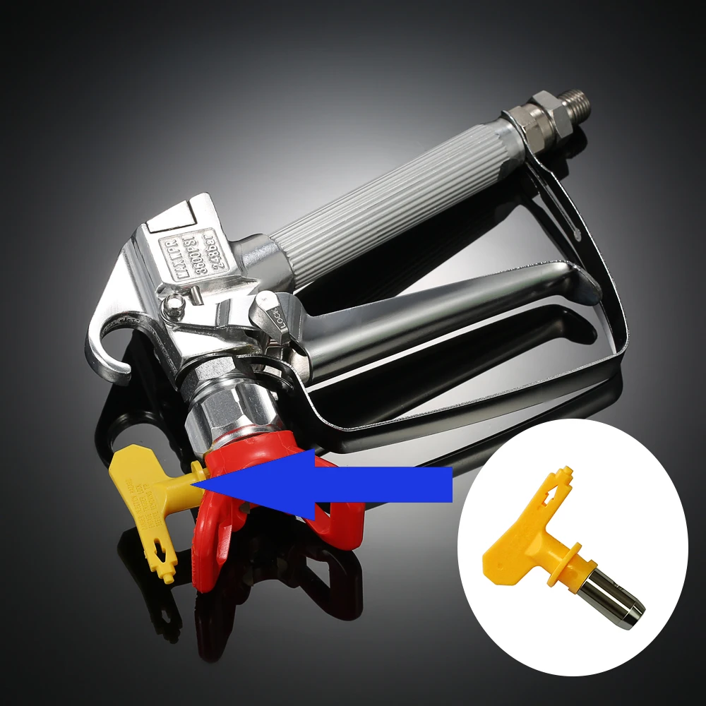 Инструмент для аэрографа, профессиональный электрический безвоздушный распылитель высокого давления, наконечник, износостойкие аксессуары для сопел