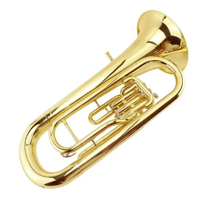 high-grade trumpet B-flat three-key Euphonium Beginner Band Play recommended brass wind instrument