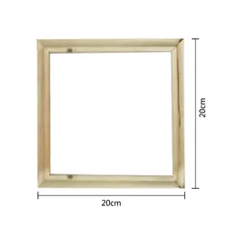 Minimalistyczny rama drewniana na płótnie obraz olejny natura DIY wyrafinowany obraz w ramie wewnętrzna ramka na obraz lekki wytrzymały