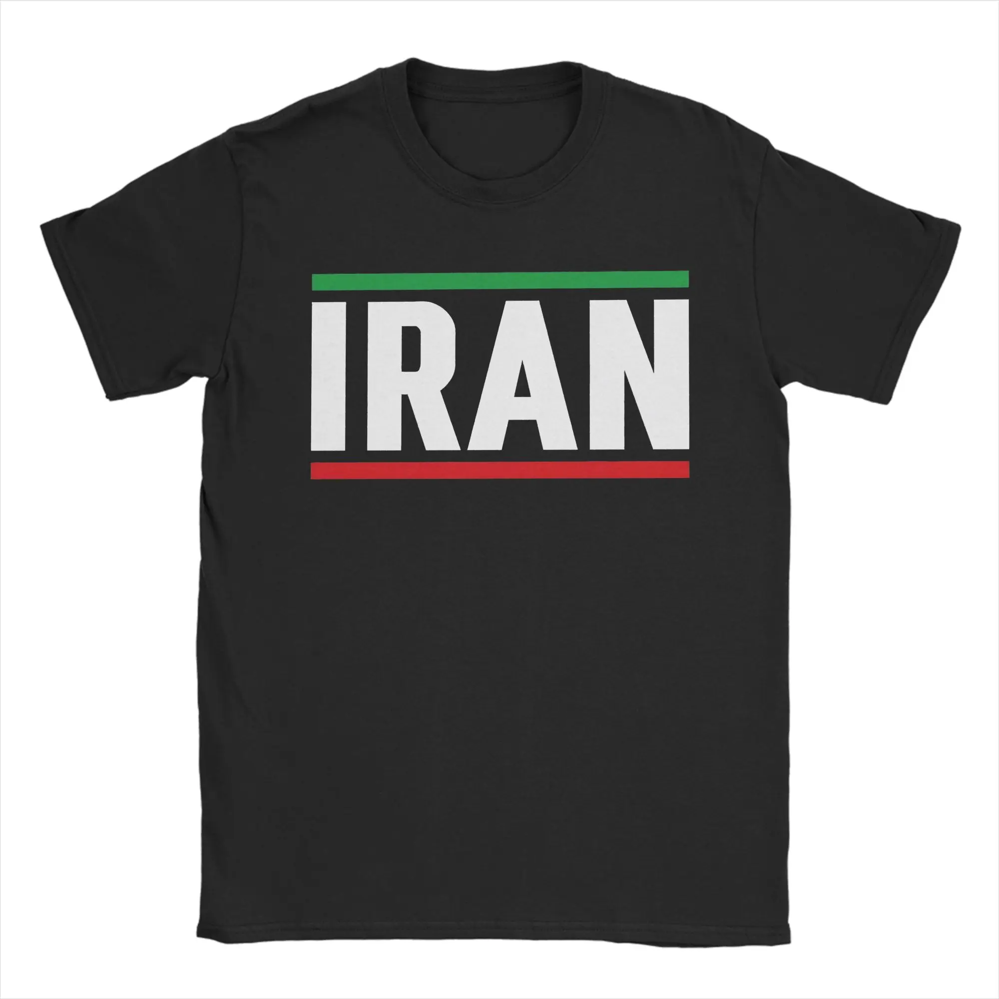 

Повседневная футболка, летняя, иранская, зеленая, белая и красная, с иранским принтом, хлопковая футболка для мужчин, забавная футболка Y2K с коротким рукавом
