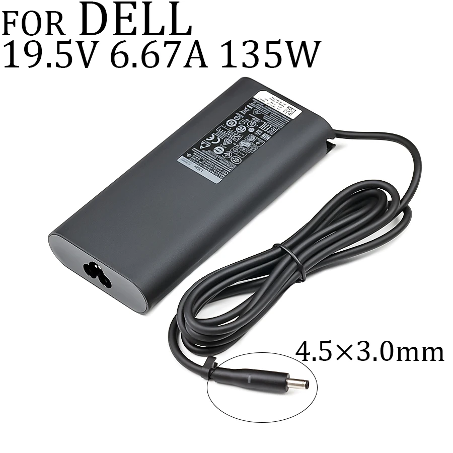 NEW 19.5V 6.67A 130W 4.5*3.0 AC Laptop Adapter Charger For DELL XPS 15 9530 9550 9560 Precision 15 5520 5530 M5510 M5520 M3800