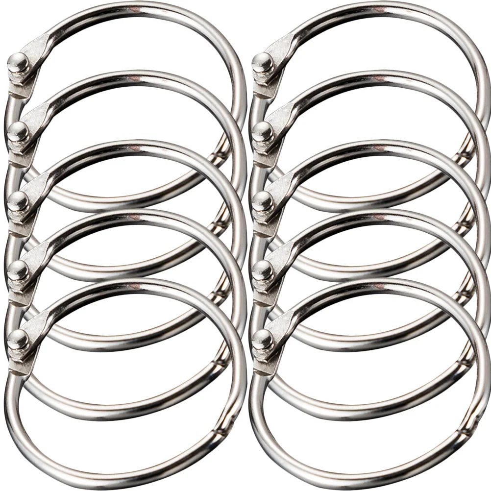 10 шт., сверхмощные кольца для переплета книг