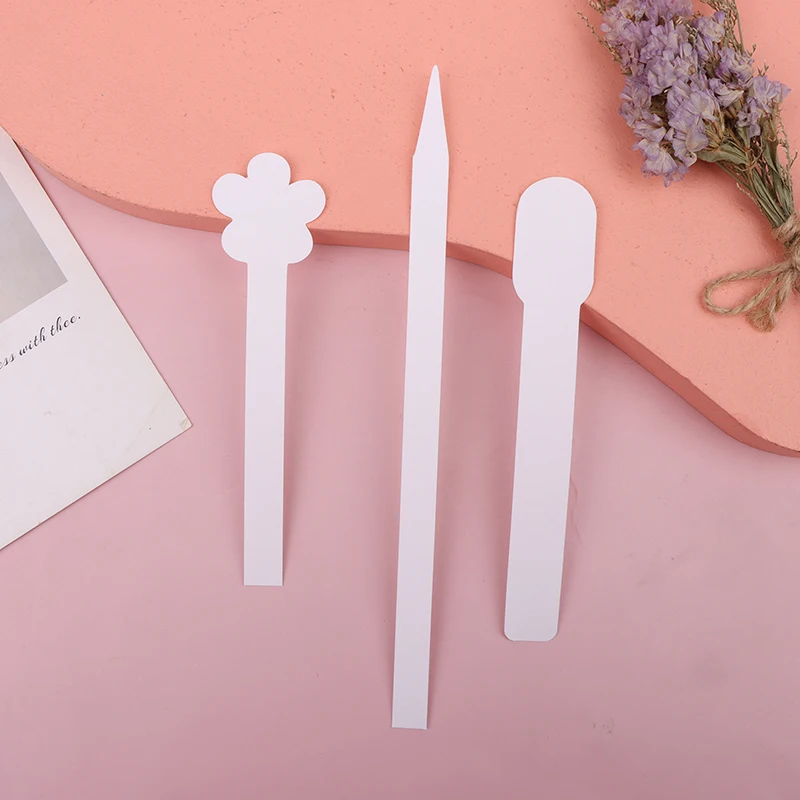 

100 pieces/batch of fragrant essential oil tester Test paper flower shaped round head test essence