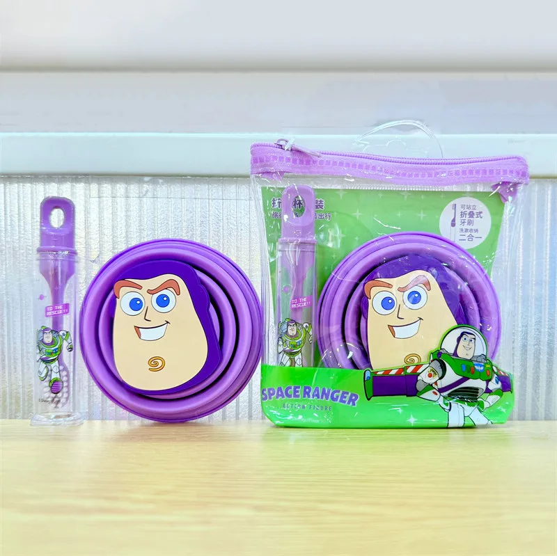 Licensed Collapsible Wash Cup Portable Foldable Tooth Mug Multi Function Travel Toothbrush Storage Container