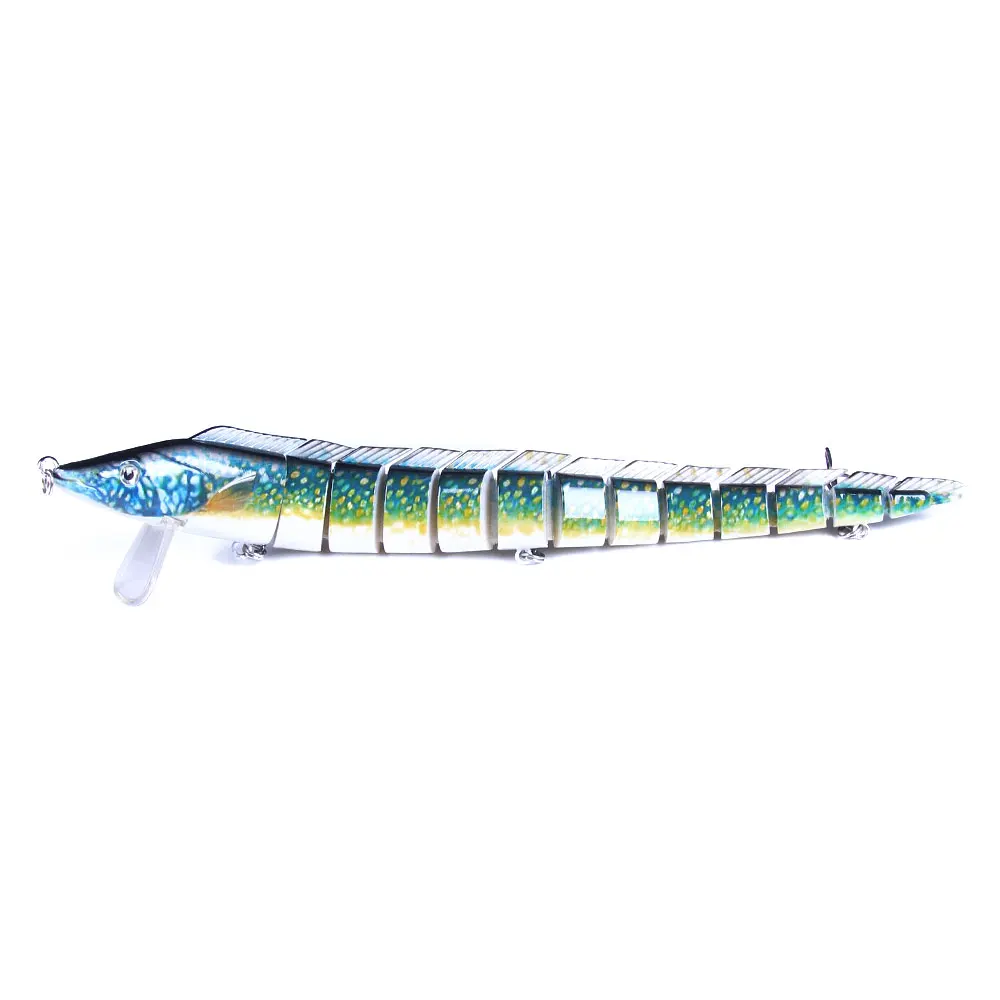 Señuelo articulado 23 cm 46 g para lucio, lubina y muskie – realista - imagen 2