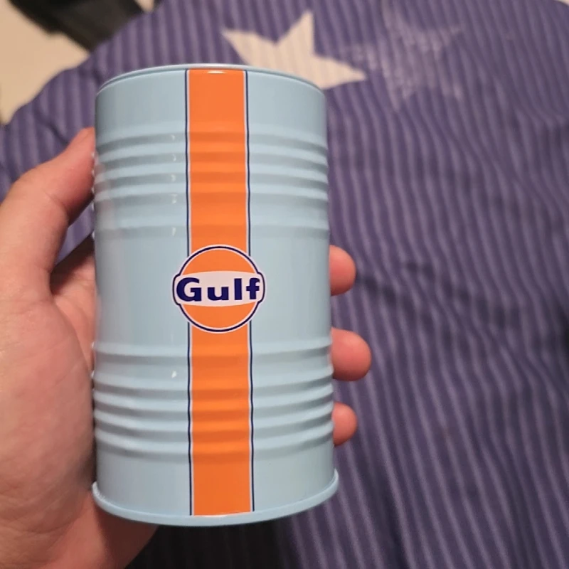 لعبة مجسمة برميل زيت صغير صفيح حرفية للأطفال بتروشينا سينوبيك Cnooc الخليج موضوع ديكور المنزل