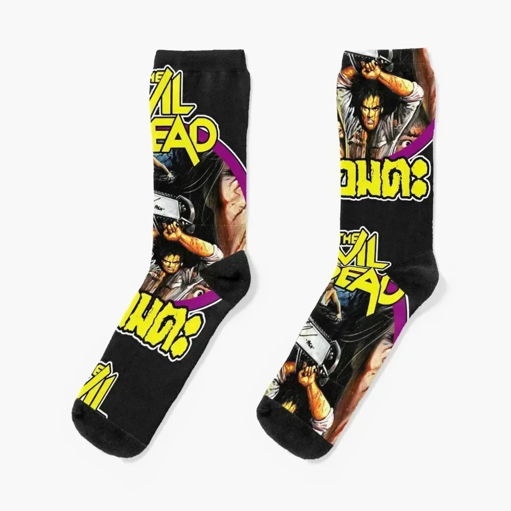 Evil Dead Socks Novelties new year Men's Run Luxury Woman Socks Men's
