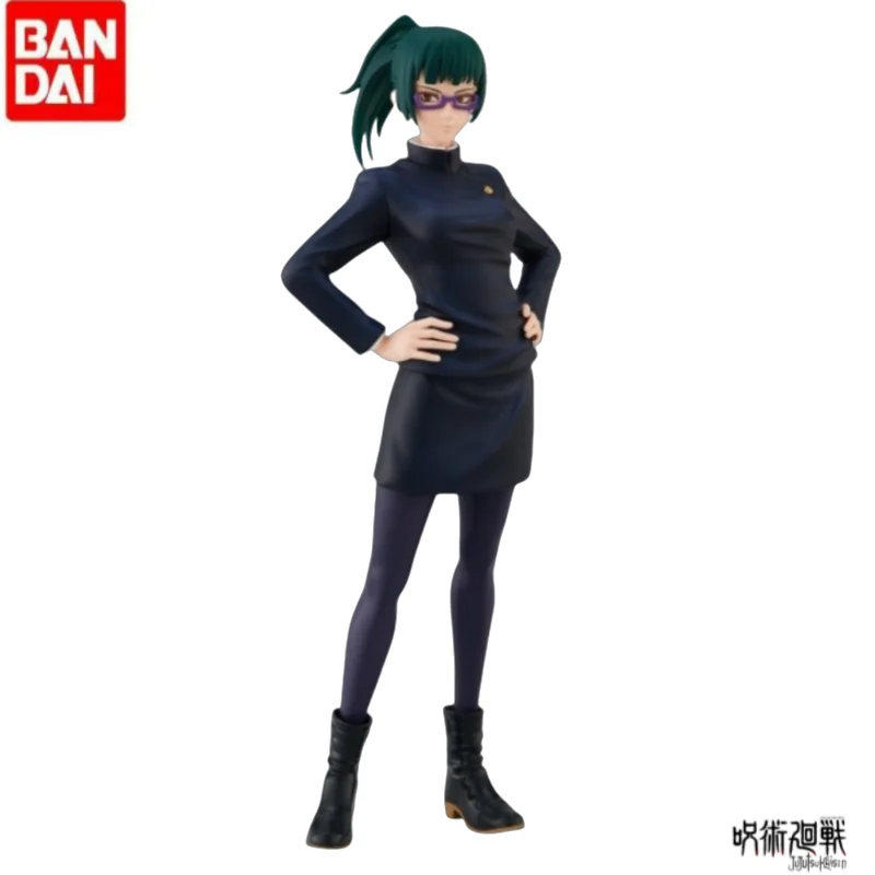 En Stock Original Bandai regalos de vacaciones Jujutsu Kaisen Zenin Maki estatuilla modelo adornos estatua Anime mercancía figura de acción