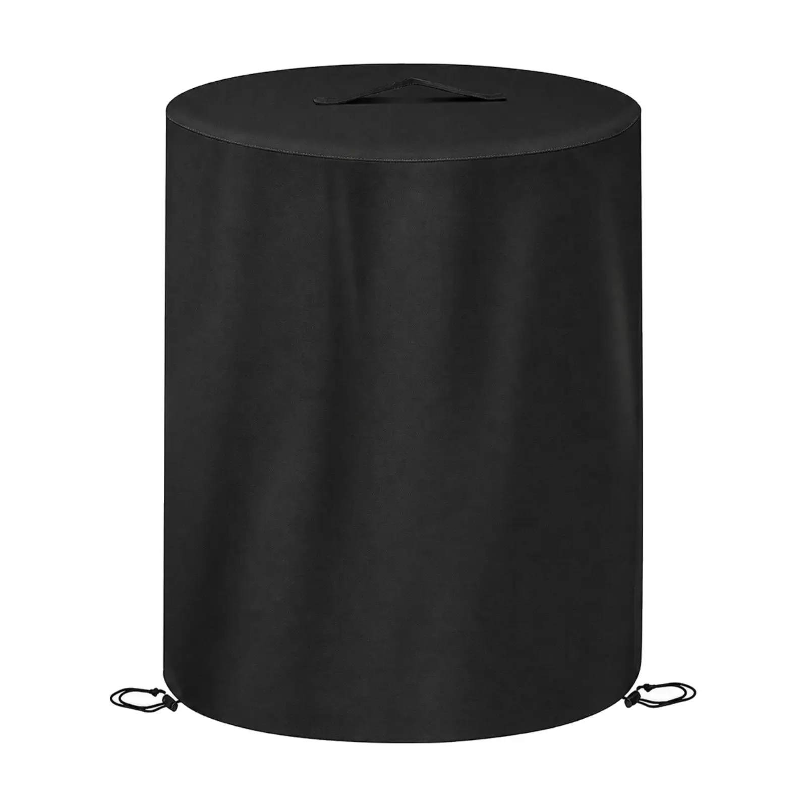 Fireside360 Fire Fire Bowl Cover Dustproof 600D Polyester Fire Fire Bowl Cover with Drawstring Hem Adjustable Tailored-Fit