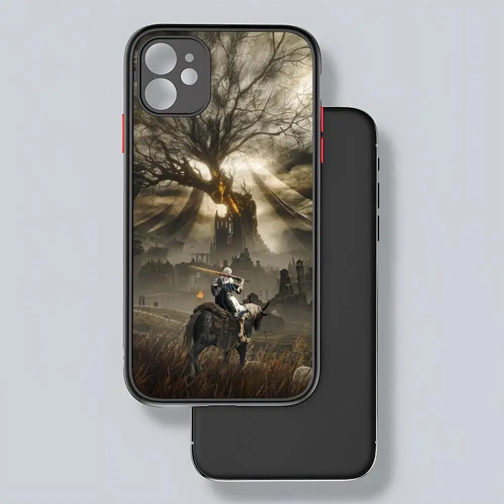 Hot Blood Game Dark Souls Phone Case Potdemiel Matte Transparent For 16 15 IPhone 12 11 13 Pro Max X XR X Back Cover