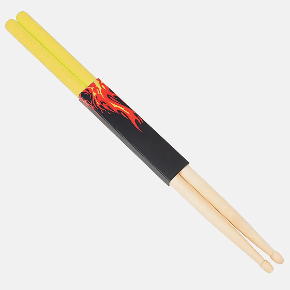 1Pair 5A Drumsticks Maple Wood Premium Smooth Surface Ergonomic Design Lightweight Long-Lasting Drum Sticks for Beginners