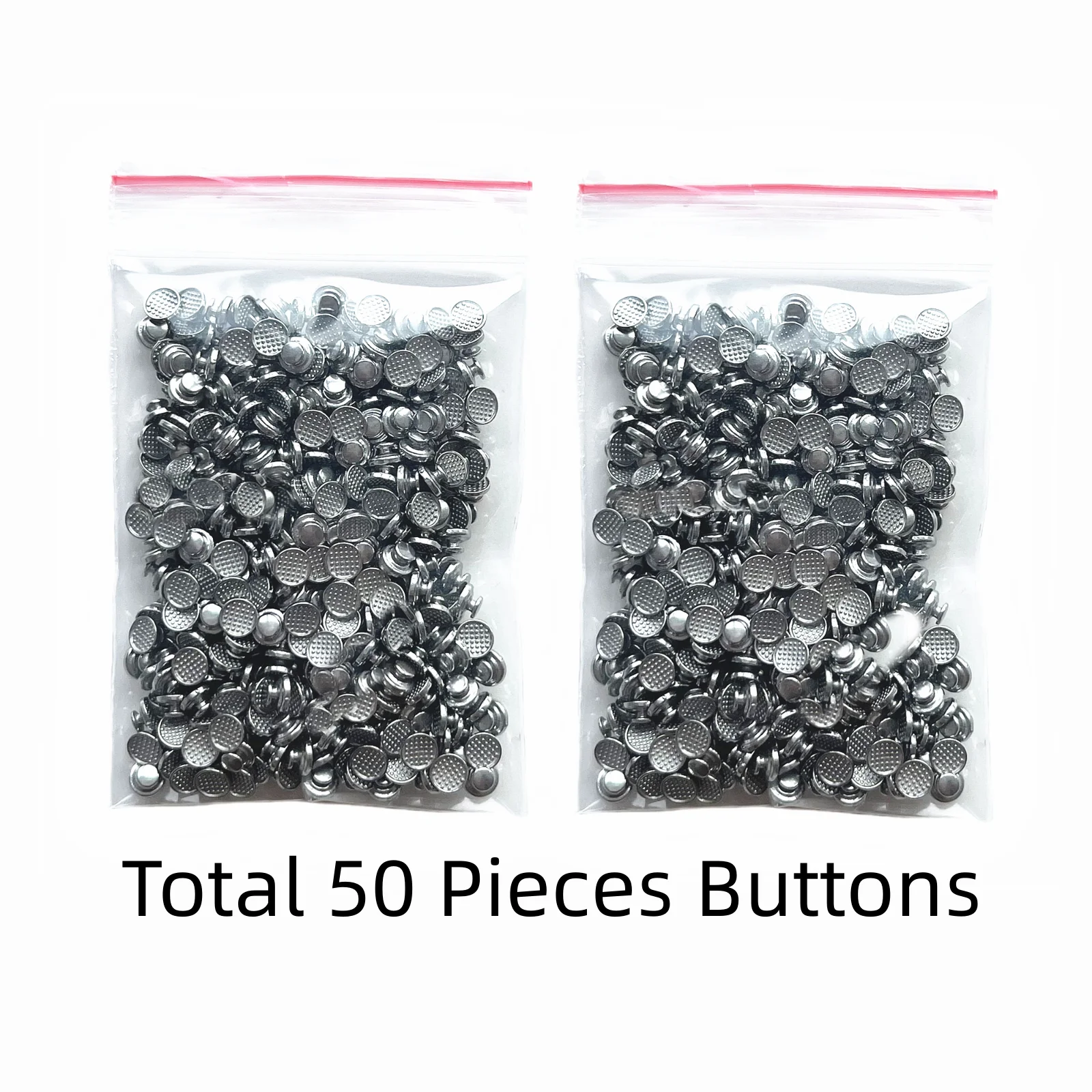 

50 Pcs Lingual Button Dental Orthodontic Bondable Round Bonding Mesh Adhesive