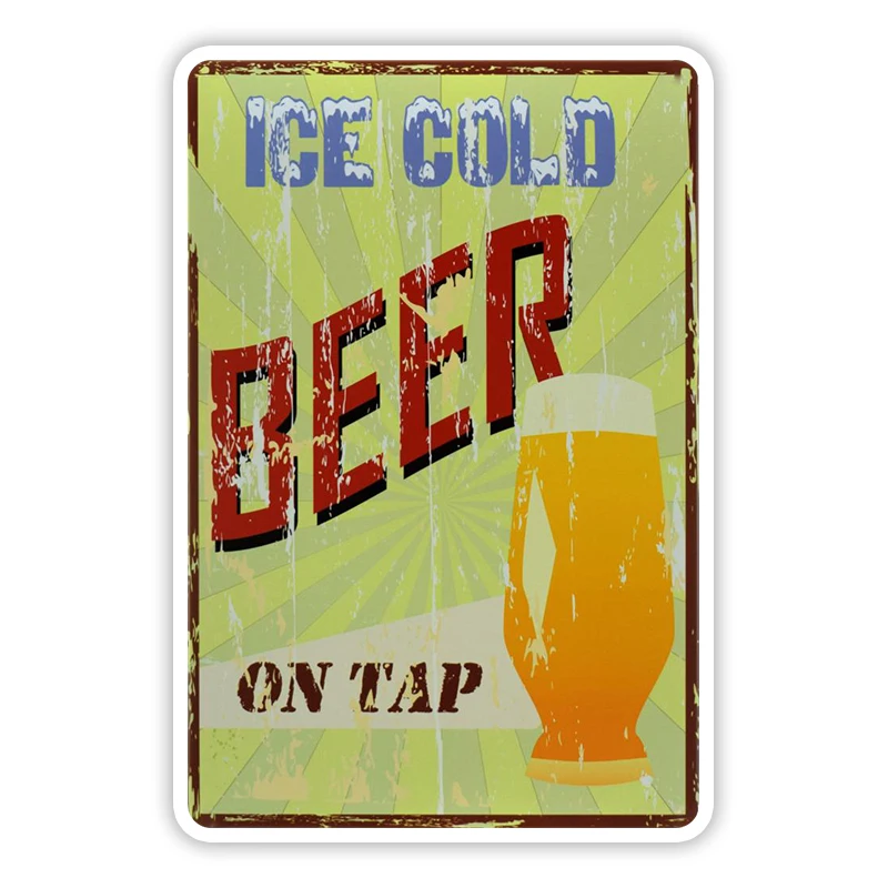 

Self-adhesive Decal Ice Beer On Tap Car Sticker Waterproof Auto Decors on Bumper Rear Window Laptop #10850