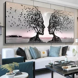 Black White Life Tree Lover Diamond Painting new 2025 Full Square/Round Diamond Mosaic Jewelry cross stitch Kiss Art Home Decor