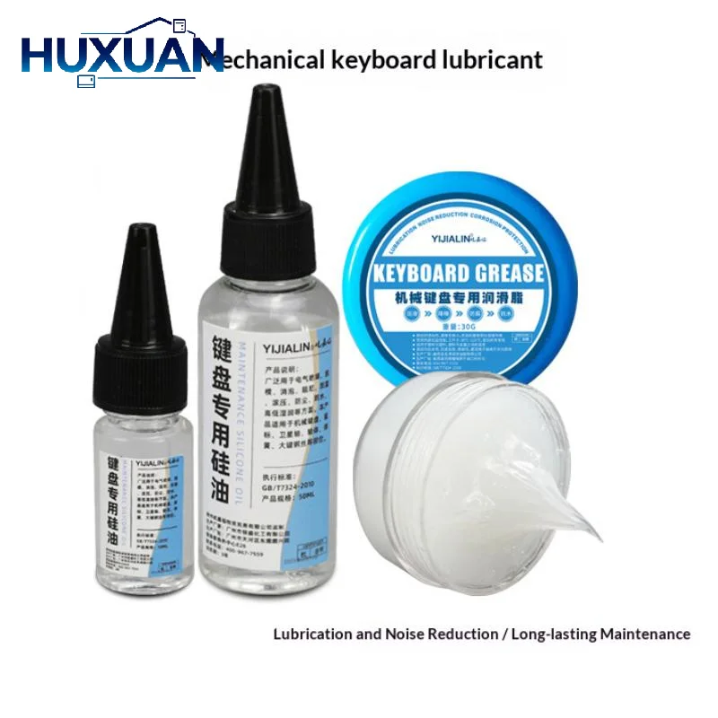 Mechanical Keyboard Mouse Lubricant Long Shelf Life Low Friction Oil for Home Office Peripheral Maintenance Keyboard Repair 15ml