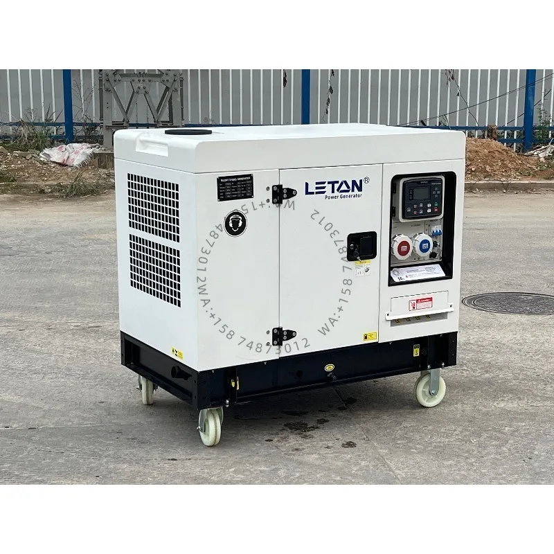 LETON 15kw Open  Silent Die sel Generator Set Portable Standby Power Die sel Generators Powerful Generator Super Silent15Kw/20kw