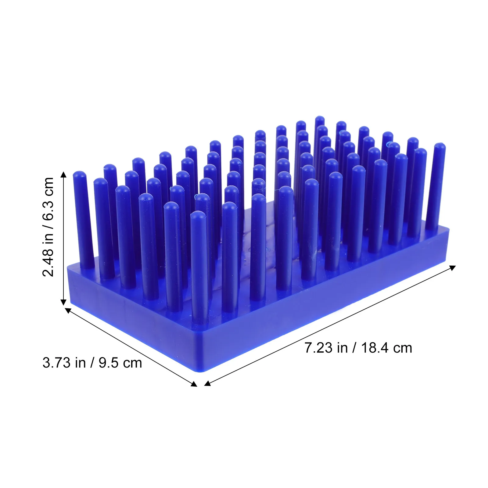 Test Tube Rack Plastic Laboratory Stand For Drying Tubes Multi-Functional Holder Large Capacity Lab Equipment