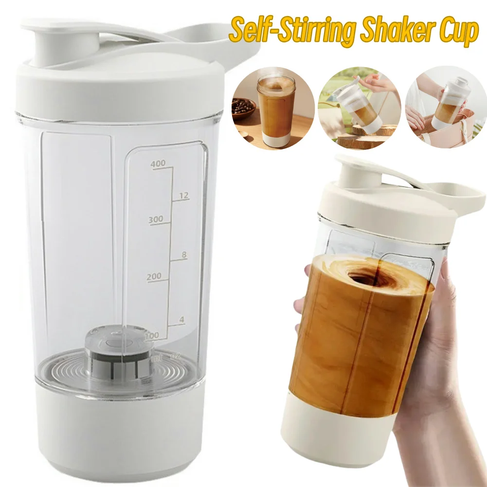 Self-Stirring Shaker Cup Portable Sport Mixing Cup Automatic Shaker Cup for Protein Shake Meal Replacement Shake