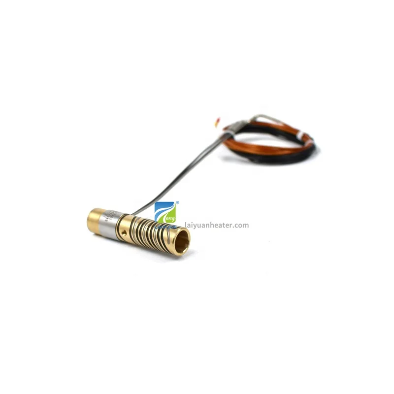 Laiyuan Micro Nozzle Heater 240v 190w Internal Diameter 12.7mm Brass Coil Heater For Hot Runner System