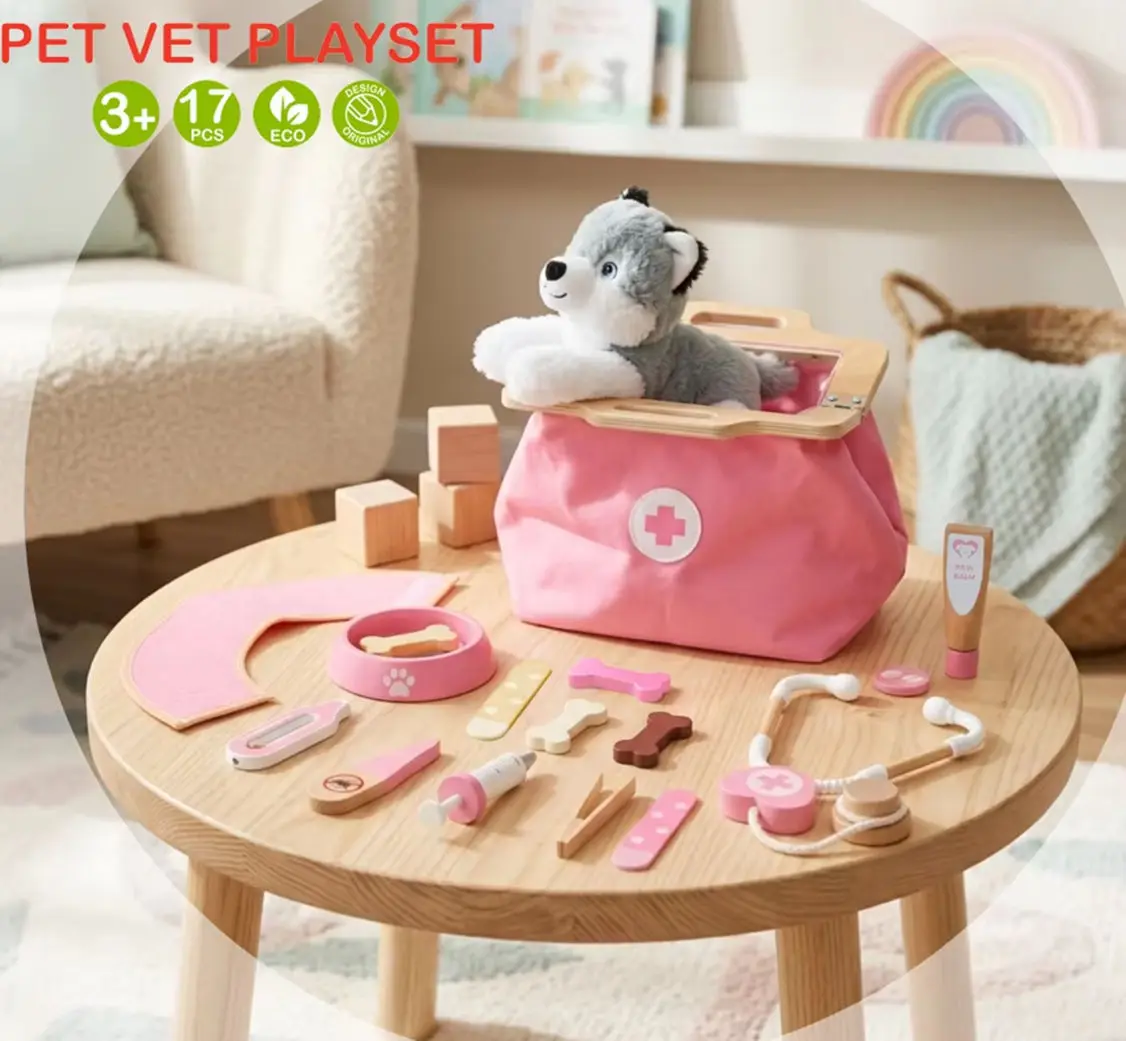 juego-de-veterinario-de-madera-para-ninos-kit-de-doctor-de-juguete-bolsa-medica-de-cuidado-animal-juego-de-roles-educativo-regalo-de-cumpleanos-para-ninas