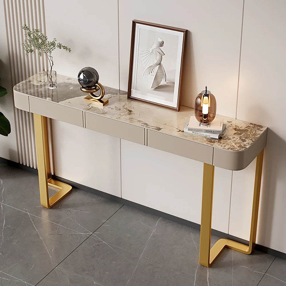 Living Room Modern Console Table Nordic Design Unique Entryways Console Table Luxury Aesthetic Tisch Wohnzimer Home Furniture