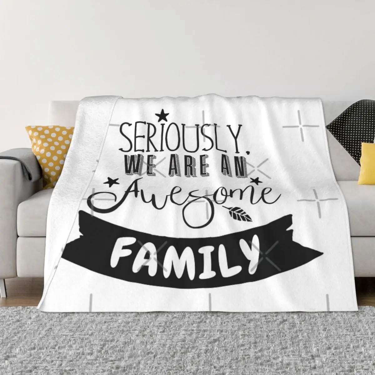 Seriously We Are An Awesome Family Home Bed Blankets Winter Blankets Blankets And Blankets Throw Blanket