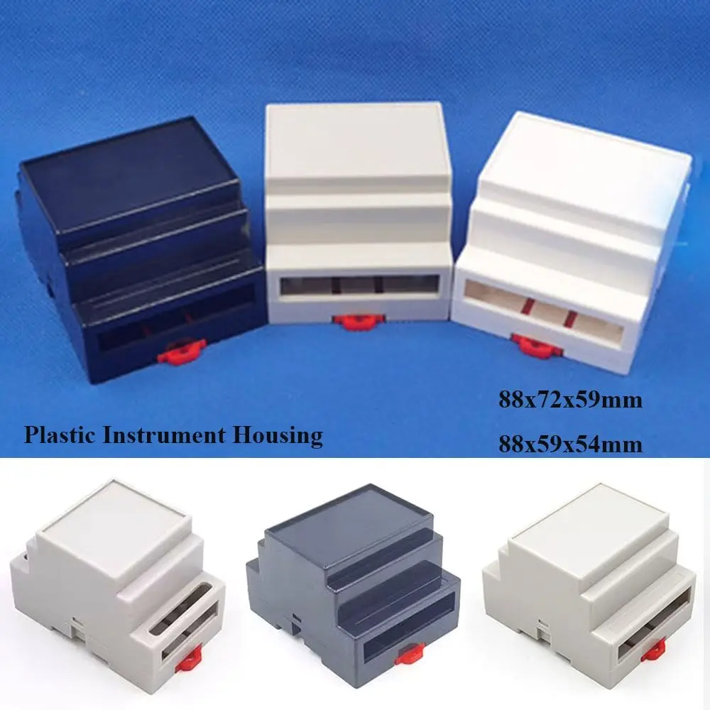 

ABS Plastic Electronic Project Box Waterproof Cover Project 88x72x59mm/88x59x54mm Enclosure Boxes DIY PLC Controller Housing
