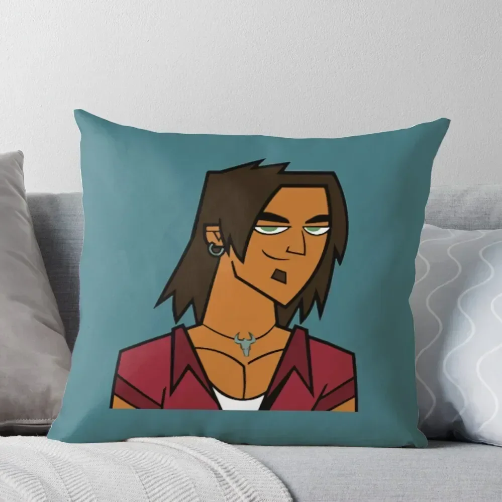 Total Drama - Alejandro Throw Pillow Christmas Pillows ornamental pillows pillow cover christmas Christmas Pillow