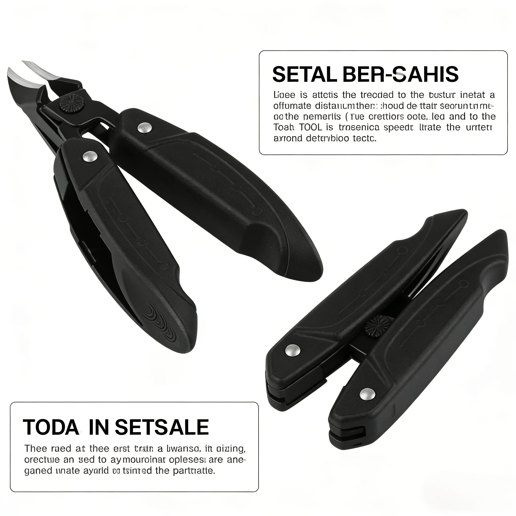 Professional Toenail Clippers for Thick Hard Nails  Large Opening Anti Splash Design Sharp Blade Ergonomic Grip Foldable Design