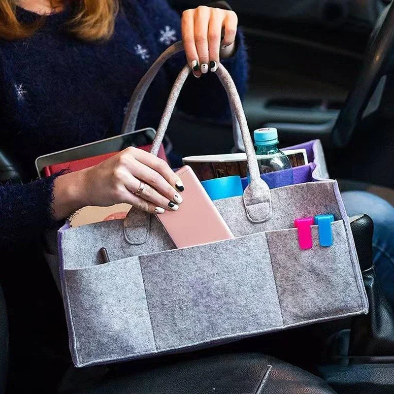 حفاضات الطفل الكرة حقيبة سيارة الحضانة أساسيات صندوق تخزين حقيبة حفاضات الطفل حفاضات المنظم المحمولة حامل حقيبة تغيير حامل الطاولة