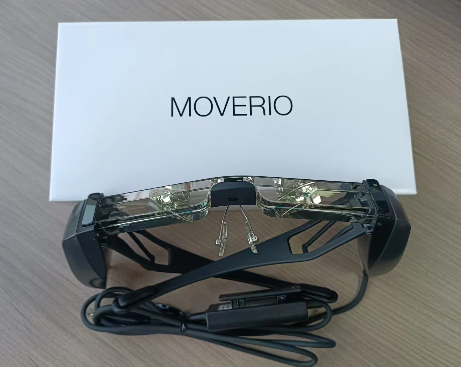 في الأوراق المالية! نظارات Moverio BT-40 الذكية الأصلية BT-40 AR نظارات 120 بوصة Full HD 1080P شاشة ثانية Si-OLED Microprojection