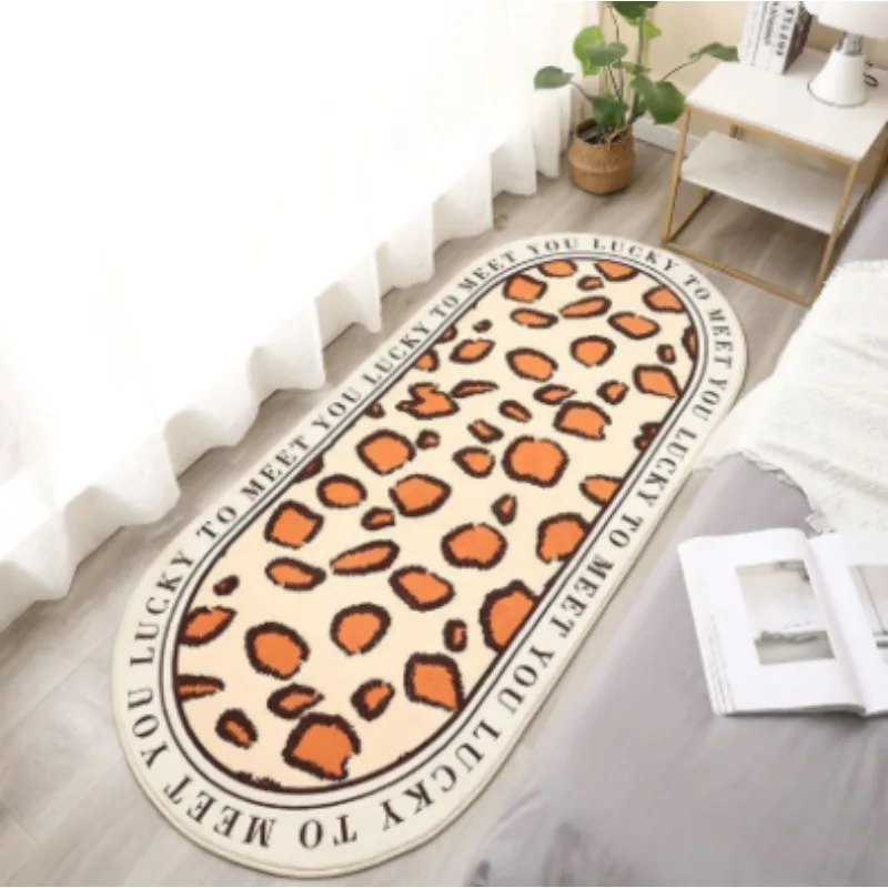 

Imitation cashmere bedroom bedside blanket non-slip household floor mat bay window blanket thickened anti-drop floor mat