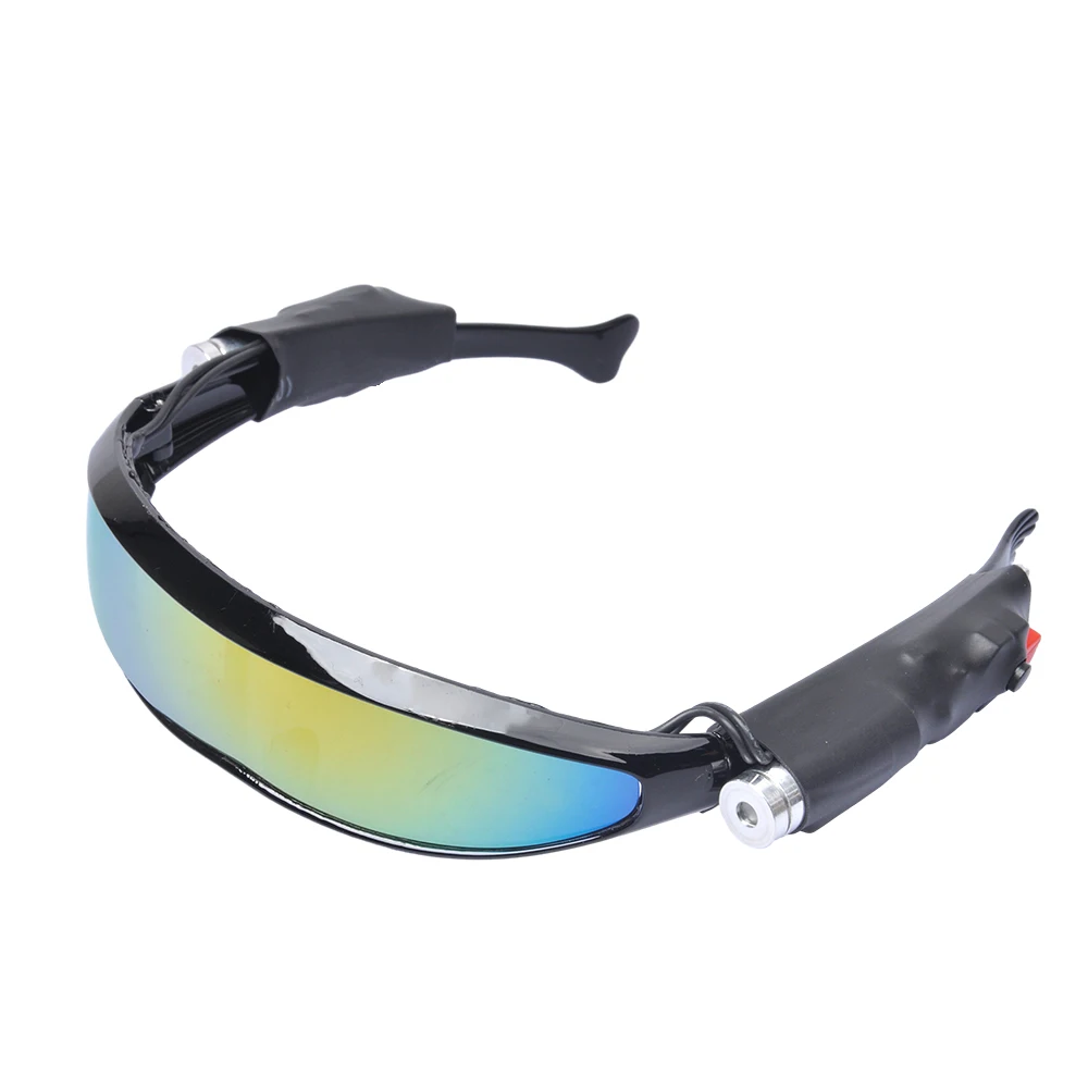 Lunettes laser LED rouge et vert pour spectacles sur scène, DJ, soirées en club et éclairage de boîte de nuit, pour la remise des diplômes, la Saint-Valentin, le carnaval, accessoires de bar
