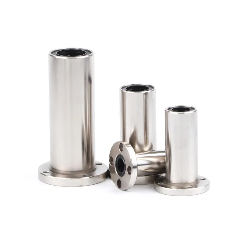 Extended round flange linear bearing LMF-LUUA linear sliding guide sliding bearing wholesale