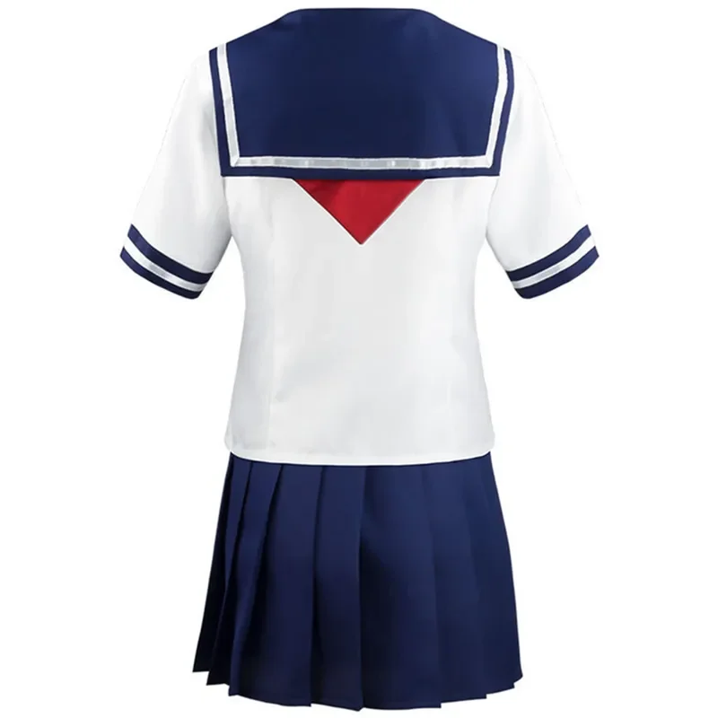 Anime Yandere Simulator Cosplay Trajes para Meninas, Uniforme Escolar JK, Vestidos Femininos, Conjuntos Completos, Ayano Aishi, Danganronpa