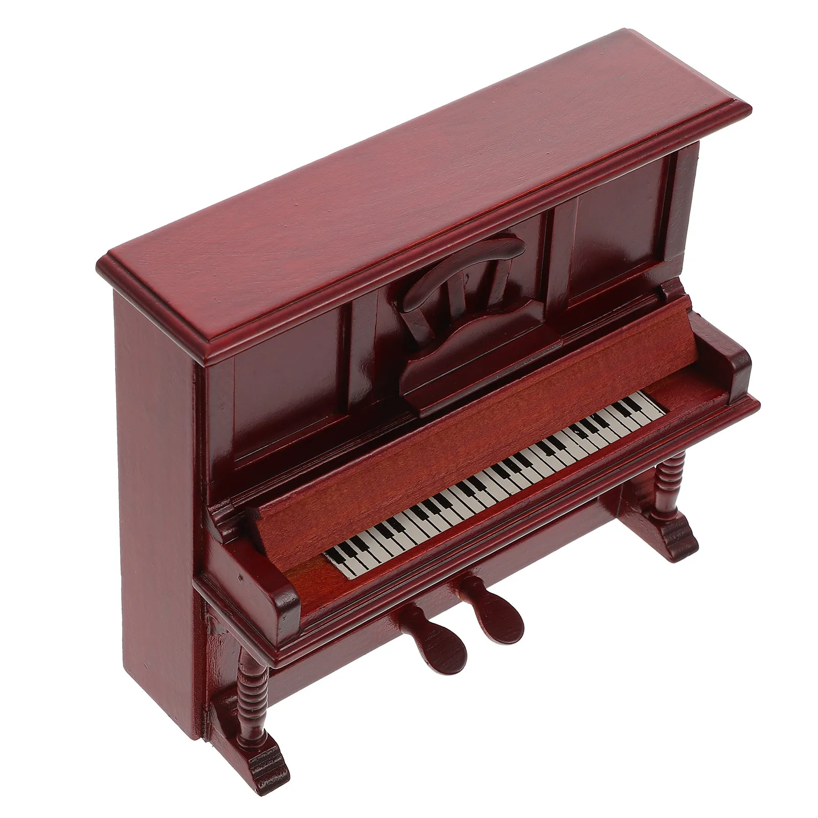 

Mini House Accessories Decor Piano Decoration Wooden Ornament Prop Supplies