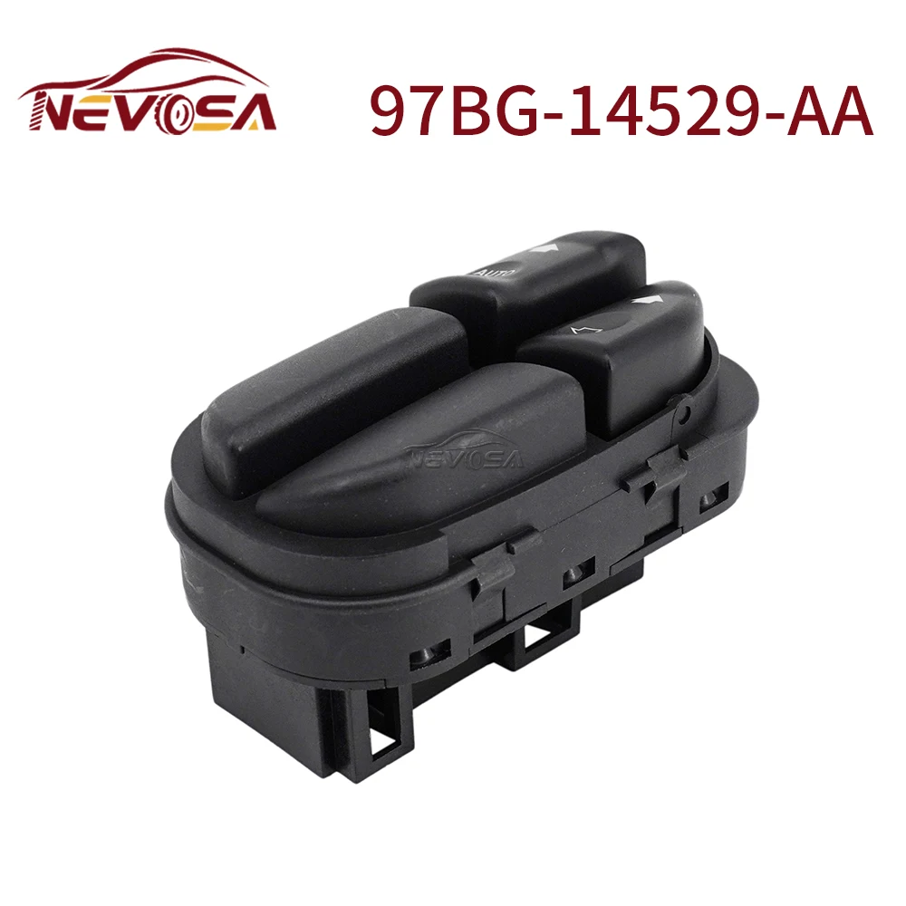 

97BG-14529-AA для Ford Mondeo 1997-2001 Master электрический стеклоподъемник переключатель управления 97BG14529AA зеленая фотография 8 контактов